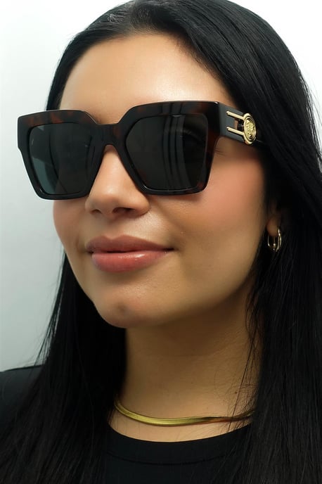 Gafas de sol Versace VE4458 542987 dark havana dark grey - Image 5
