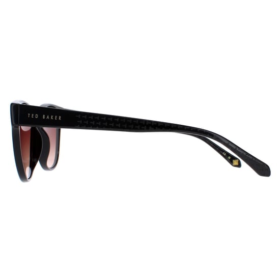 Ted Baker TB1627 Ware 001 negro marrón degradado gafas de sol - Image 3