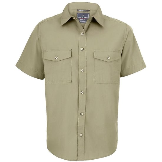 Craghoppers Mens Expert Kiwi Short-Sleeved Shirt (Pebble) - Image 2