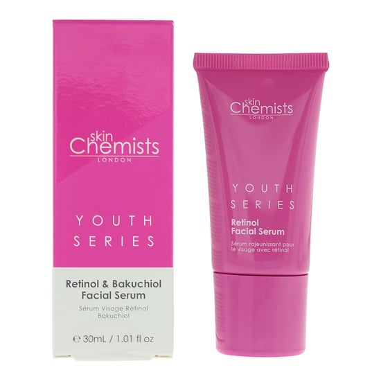 skinChemists Sérum facial antiedad con retinol y bakuchiol, 30 ml. - Image 1