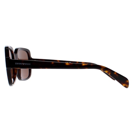 Emporio Armani Cuadrados Mujeres Brillante Havana Marrón Oscuro EA4195 - Image 3