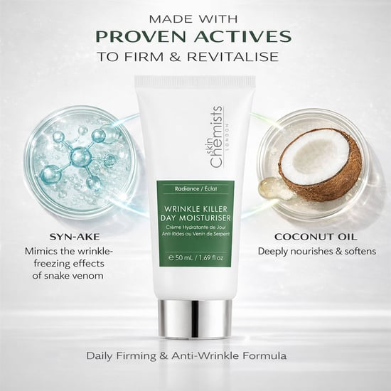 skinChemists Crema hidratante de día antiarrugas avanzada 50 ml - Image 3