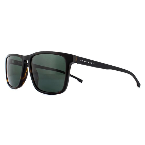 Gafas de sol Hugo Boss Square Hombre Verde Habana Oscuro - Image 2