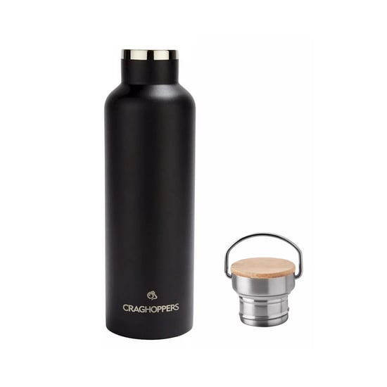 Craghoppers 750ml Water Bottle (Black) - Image 2