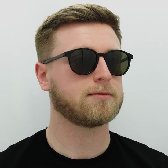 Gafas de sol Hugo by Hugo Boss Round Mens Havana green - Image 5