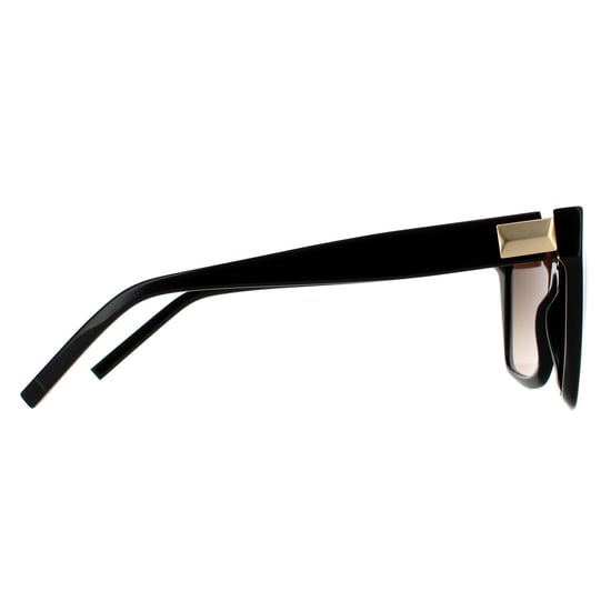 Hugo Boss Square Womens Shiny Black Brown Gradient 90041091 - Image 4