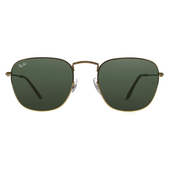 Ray-Ban Cuadradas Unisex Oro G-15 Verde RB3857 Frank - Image 1
