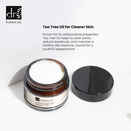 Dr. Botanicals Exfoliante facial antiedad de eucalipto y árbol de té 50 ml - Image 5