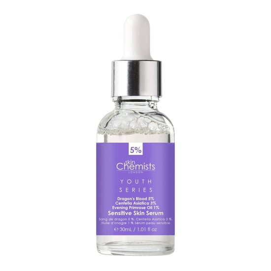 skinChemists Sérum antiedad para piel sensible con Sangre de Dragón al 5% y Centella Asiática al 3%, 30 ml. - Image 4