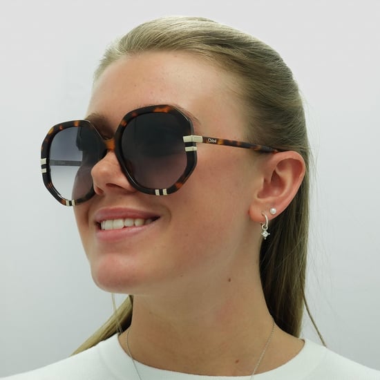 Gafas de sol Chloe CH0105S 004 Gris tortuga degradado - Image 6
