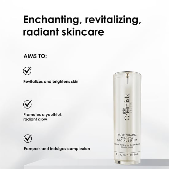 skinChemists Suero Facial Mineral Cuarzo Rosa 30ml - Image 3