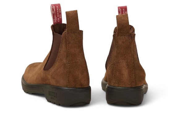 Botas Chelsea de piel de ante marrón rústico Rossi 303 Endura - Image 5