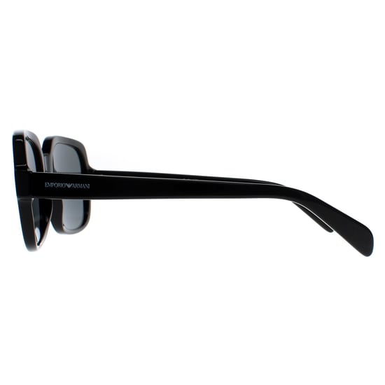 Emporio Armani Cuadrado Mujeres Negro Brillante Gris Oscuro EA4195 - Image 3