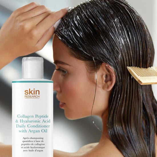 Skin Research Acondicionador diario con péptidos de colágeno y ácido hialurónico con aceite de argán 250 ml - Image 5