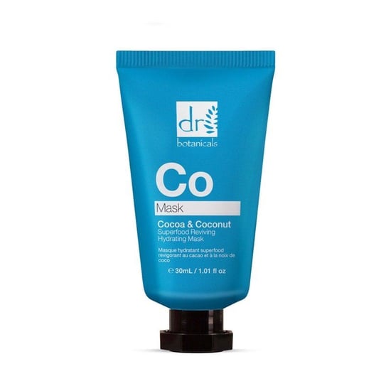Dr. Botanicals Mascarilla hidratante revitalizante antiedad de cacao y coco con superalimentos, 30 ml. - Image 4