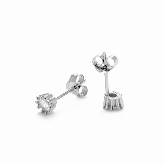 Pendientes Luxenter, shelat de plata de ley 925 y circonita brillante acabado baño rodio - Image 6