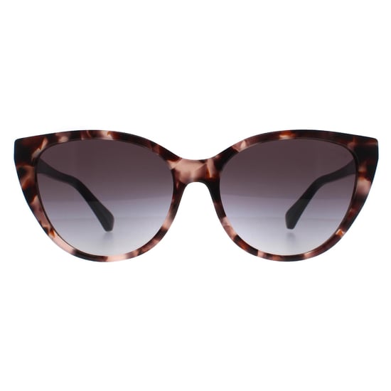 Emporio Armani Gafas Cat Eye para Mujeres Shiny Pink Havana Grey Gradient EA4162 - Image 1