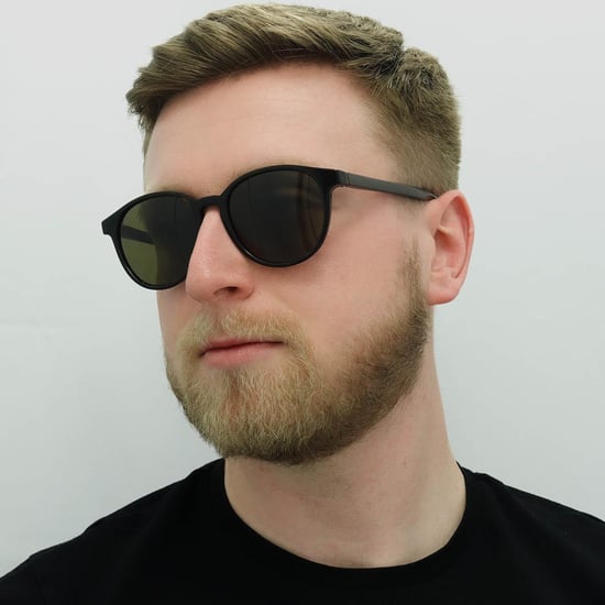 Gafas de sol Hugo by Hugo Boss Round Mens Havana green - Image 6