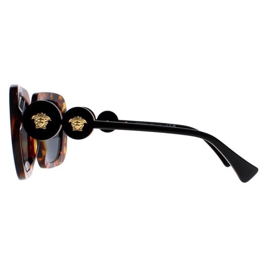 Versace Square Mujeres Light Havana Gris Oscuro VE4434 - Image 3