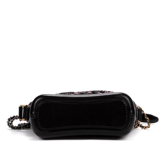 Chanel Gabrielle Sequins  en Negro Lienzo - Image 6