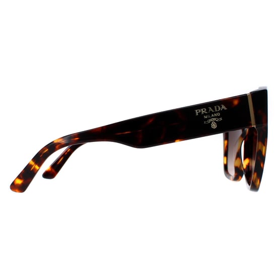 Gafas de sol Prada PR17ZS VAU6S1 miel tortuga marrón degradado - Image 4