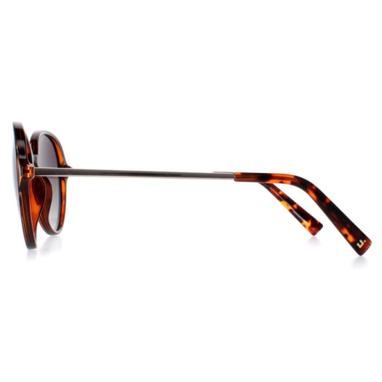 INVU Round Womens Demi Tortoise Marrón Oro Gris Polarizada B2135 - Image 3