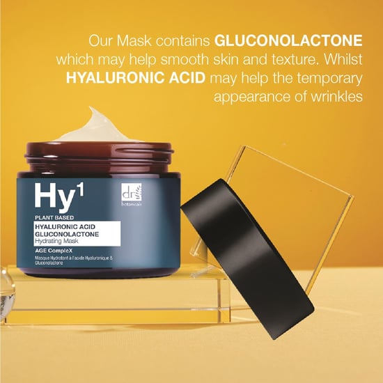 Dr. Botanicals Kit de crema hidratante y mascarilla de día antiedad con ácido hialurónico - Image 3