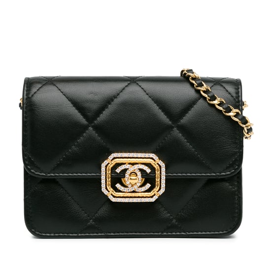 Bolso de Hombro con Cadena Acolchado - Image 1