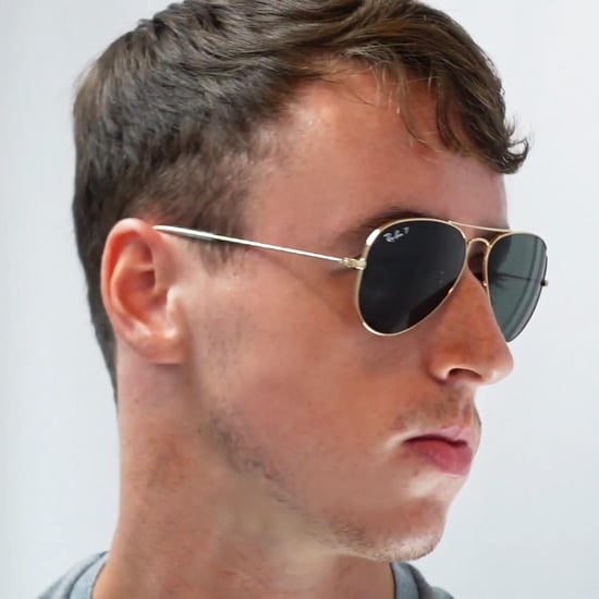 Gafas de sol Ray-Ban Aviator unisex en degradado marrón dorado RB3025 - Image 6