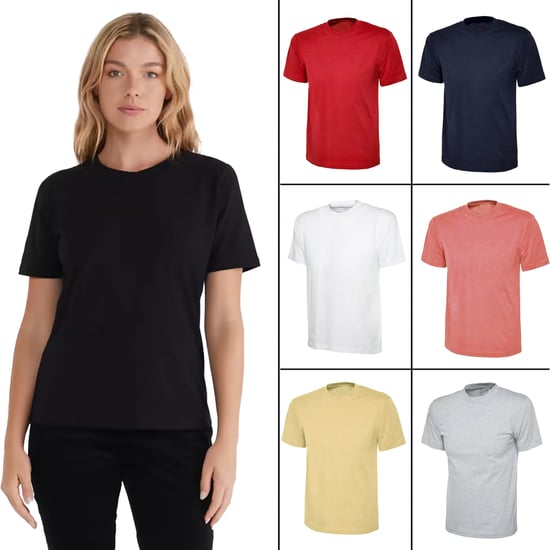 Kruze | Womens Crew Neck T-Shirts (5 Pack) - Image 3