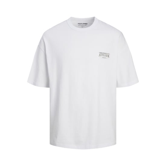Jack & Jones Tee SS Santorini Oversize Fit Tee Blanco - Image 1