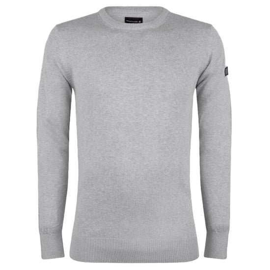 Presly & Sun Jersey Will R-Neck Jersey de punto Gris - Image 1