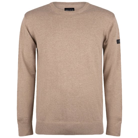Presly & Sun Jersey Will R-Neck Jersey de punto Beige - Image 1