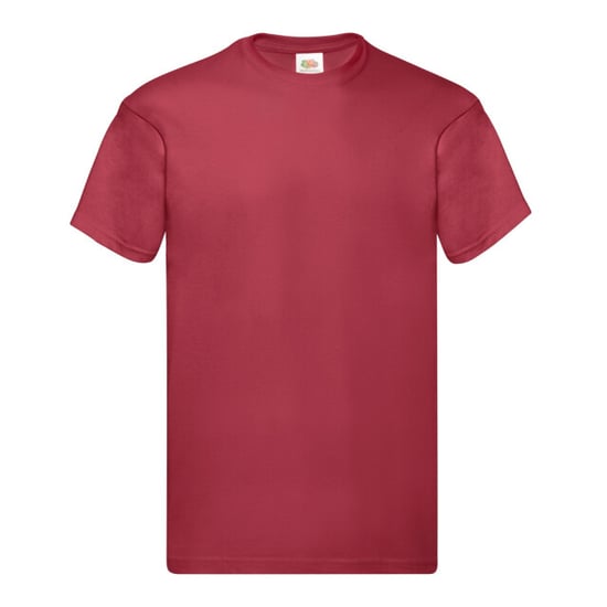 Fruit of the Loom Unisex Adult Original Cotton T-Shirt (Brick Red) - Image 1