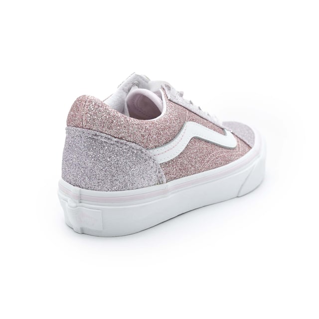 Vans purpurina hotsell rosa