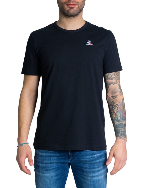 Le Coq Sportif Ess Tee Ss N 3 M Camiseta Negra