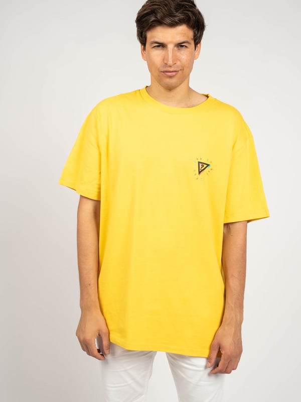 Camiseta guess sales hombre amarilla