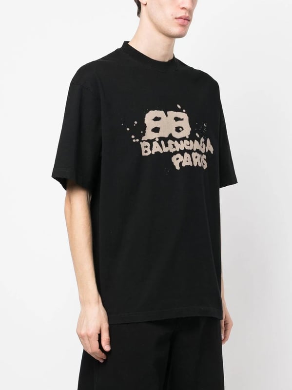 Camiseta manga corta balenciaga best sale