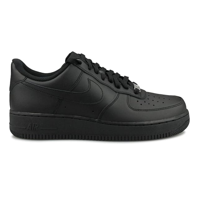 Nike air force top negras hombre