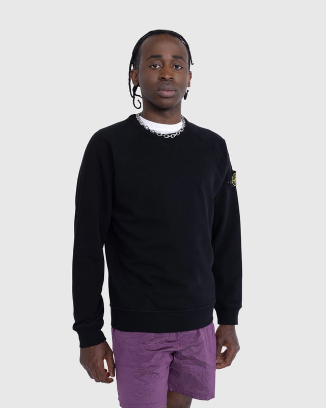 Stone island sudadera best sale negra