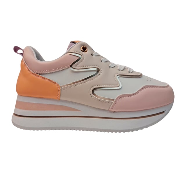 Sneaker de mujer Sotoalto Basic de color rosa