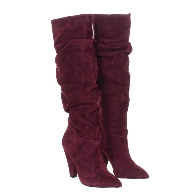 Botas color burdeos store