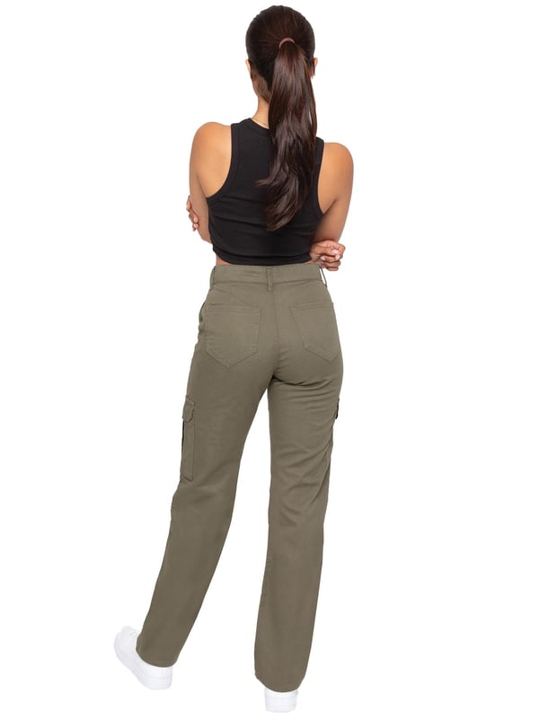 Vaqueros con clearance bolsillos laterales mujer