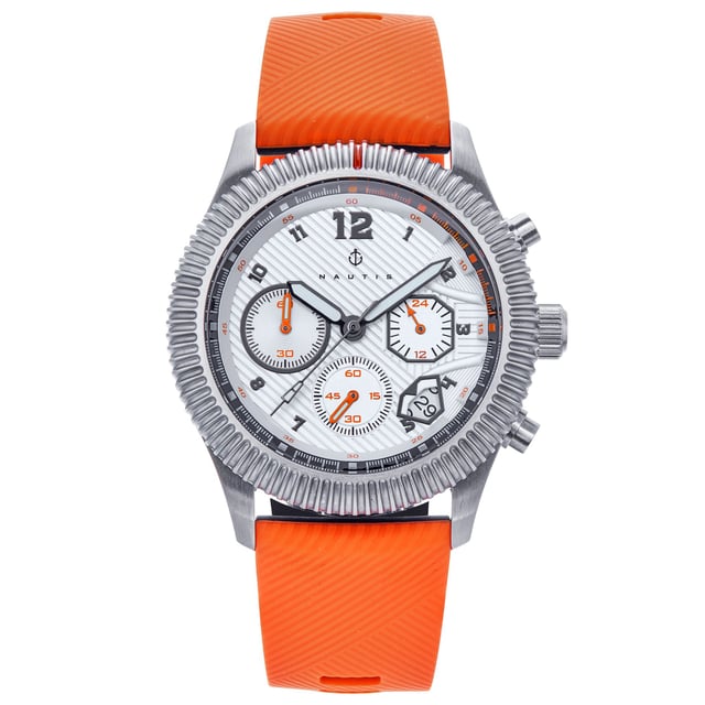 Reloj nautica best sale naranja caucho