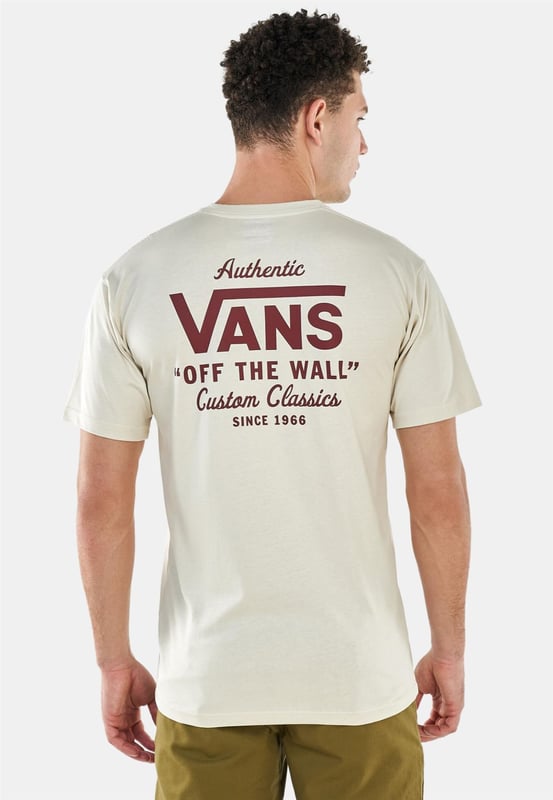 Camisetas vans beige new arrivals
