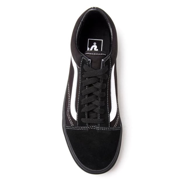 Vans negras suela sales blanca
