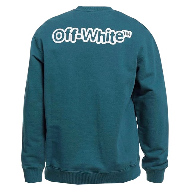 Sudadera off white 2025 verde