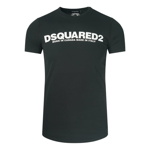 Camiseta dsquared hotsell negra