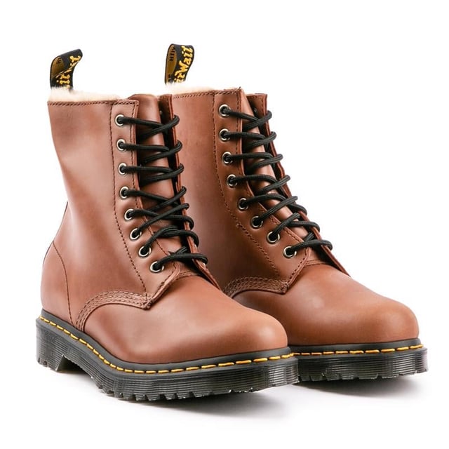 Dr martens marrones on sale mujer