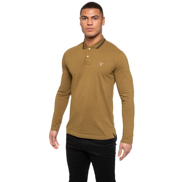 Gant Polos de manga larga para hombre